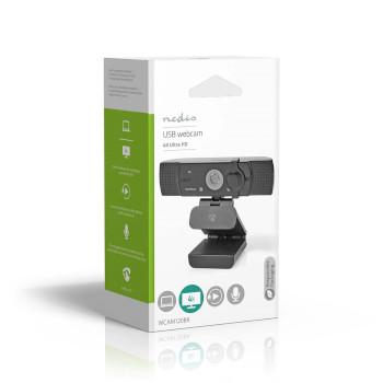 Webcam Full HD@60fps / 4K@30fps Autofokus - Nedis