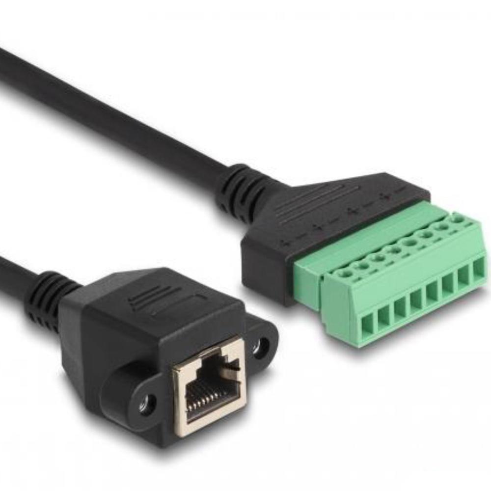 RJ45 zu Klemmenblock Adapter - Terminal Block