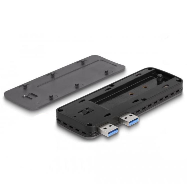M.2 NVMe Gehäuse (USB A) - USB 3.2 Gen 2 - Delock