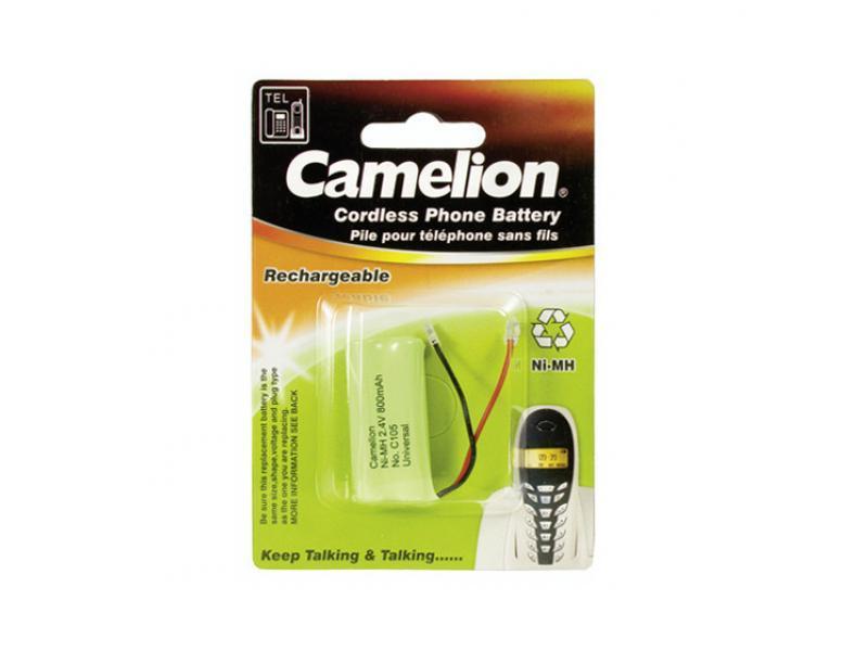 Wiederaufladbarer Akku für schnurloses Telefon 2,4V 800mAh (1 Stk.) - Camelion