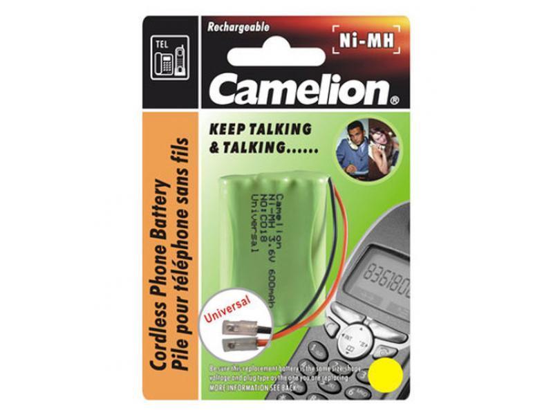 Wiederaufladbare Batterie für schnurloses Telefon 3,6V 600mAH (1 Stk.) - Camelion