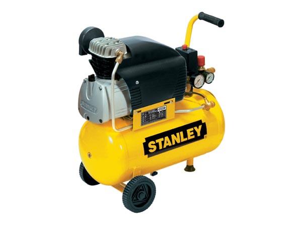 Kompressor - Ölgeschmiert - Horizontal - 24 L / 2 PS / 8 bar - Stanley