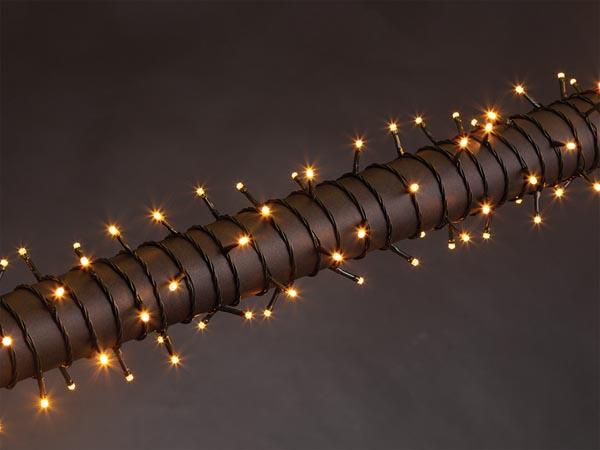 LUNA LED - 12 m - 160 LEDs - Arizona Weiß - grünes Kabel - Modulator - 24 V - Vellight