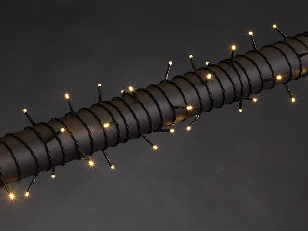 WEGA LED - 12 m - 80 LEDs - warmweiß - grünes Kabel - 24 V - Vellight