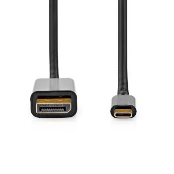 USB-C™ Adapter USB 3.2 Gen 1 USB-C™ Stecker DisplayPort Stecker - Nedis