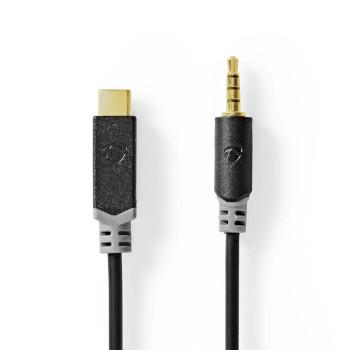 USB-C™ Adapter USB 2.0 USB-C™ Stecker 3,5 mm Stecker 1,00 m Rund - Nedis