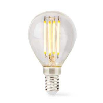 LED-Glühlampe E14 G45 4,5 W 470 lm 2700 K Dimmbar Warmweiß - Nedis