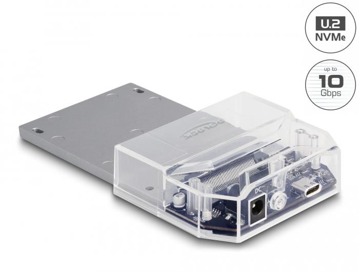Delock USB Typ-C™ Docking Station für 1 x U.2 SSD - Delock