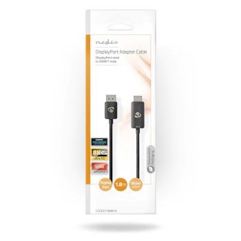DisplayPort-Adapter DisplayPort-Stecker HDMI™-Anschluss 8K@30Hz - Nedis