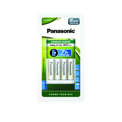 Panasonic Advanced Ladegerät BQ CC17 inkl. 4x AA 1900mAh - Panasonic