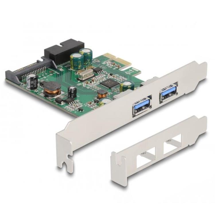 PCI Express zu USB und Pins - Delock