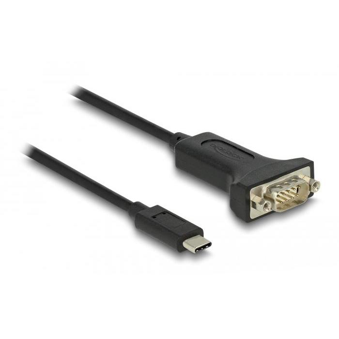 Delock Adapter USB Type-C™ auf 1 x serielle RS-232 D-Sub 9-polige Buchse mit - Delock