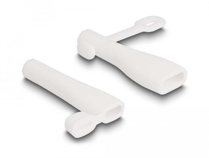 Delock Staubkappe für USB Type-A und USB Type-C™ (2 St.) - Delock