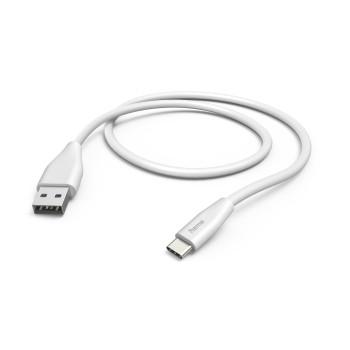 Ladekabel, USB-A - USB-C, 1,5 m, weiß - Hama