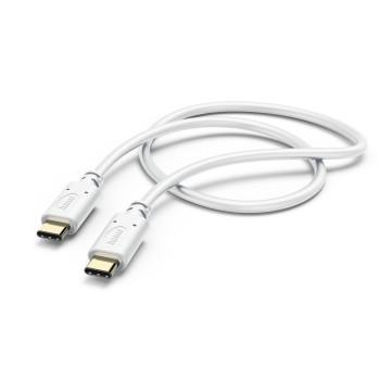 Ladekabel, USB-C - USB-C, 1,5 m, weiß - Hama
