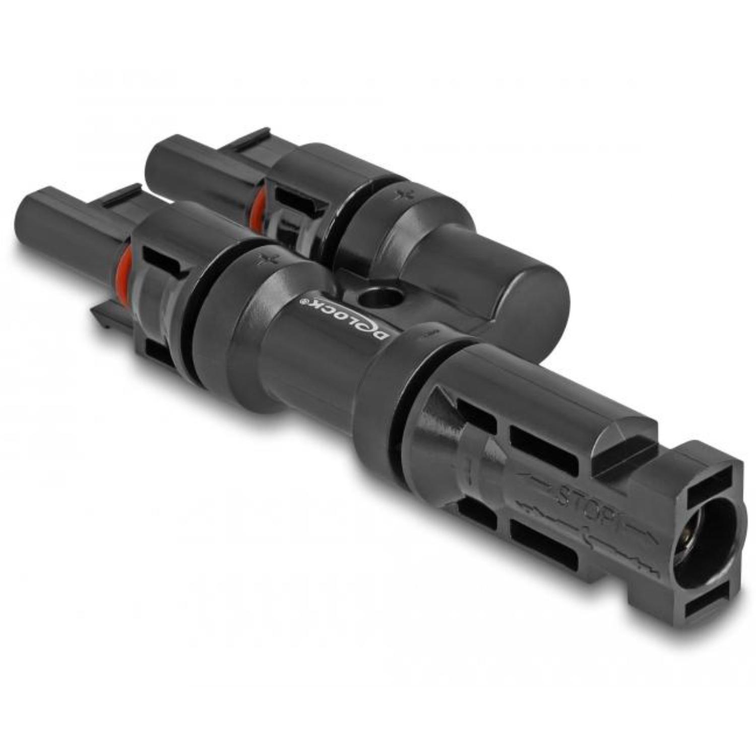 Delock DL4 Solar-Steckverbinder 1 x Stecker auf 2 x Steckdose