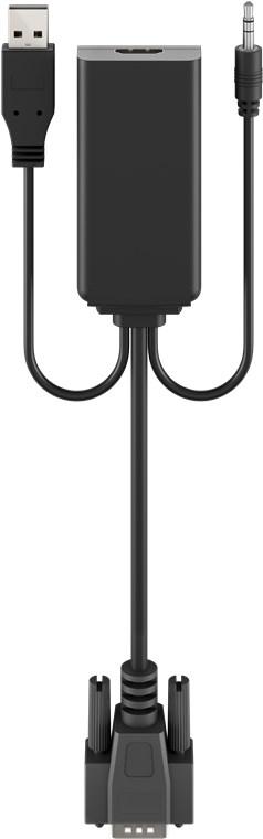 VGA/HDMI™ Adapterkabel - Goobay