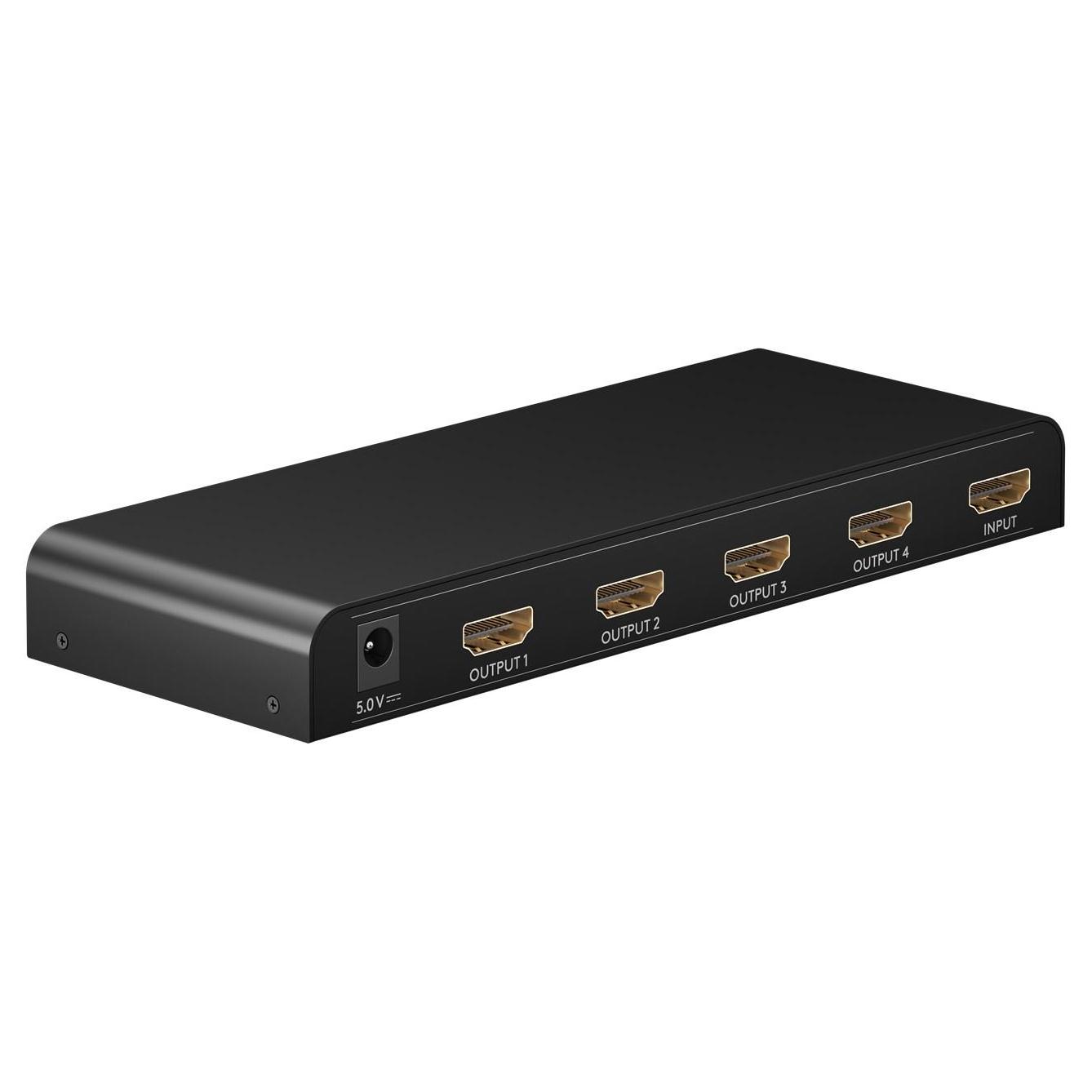 4-Port HDMI Splitter - 4K