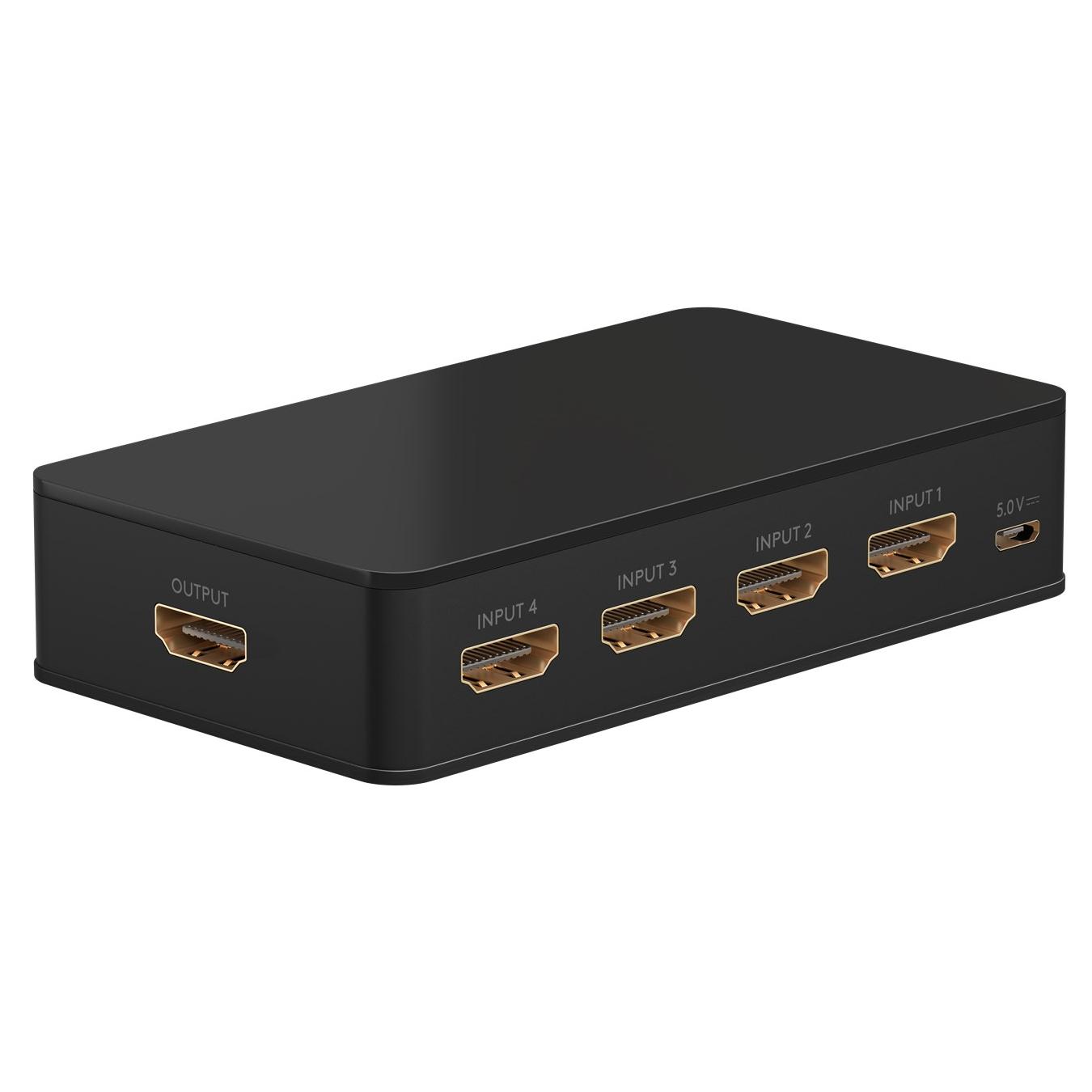 HDMI-Umschalter - 4 Anschlüsse