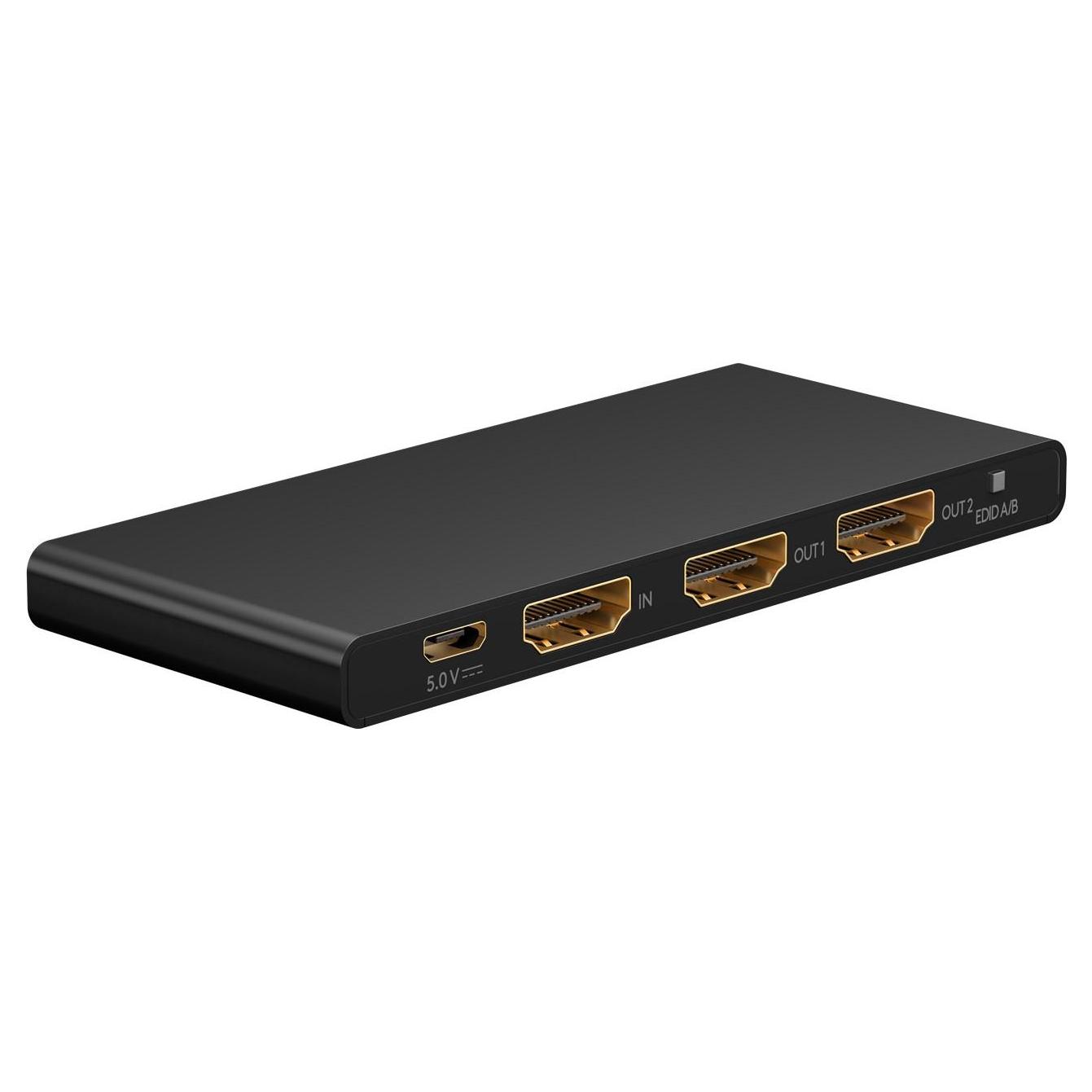HDMI Splitter 1 auf 2 – HDMI 2.0 – 4K @ 60 Hz