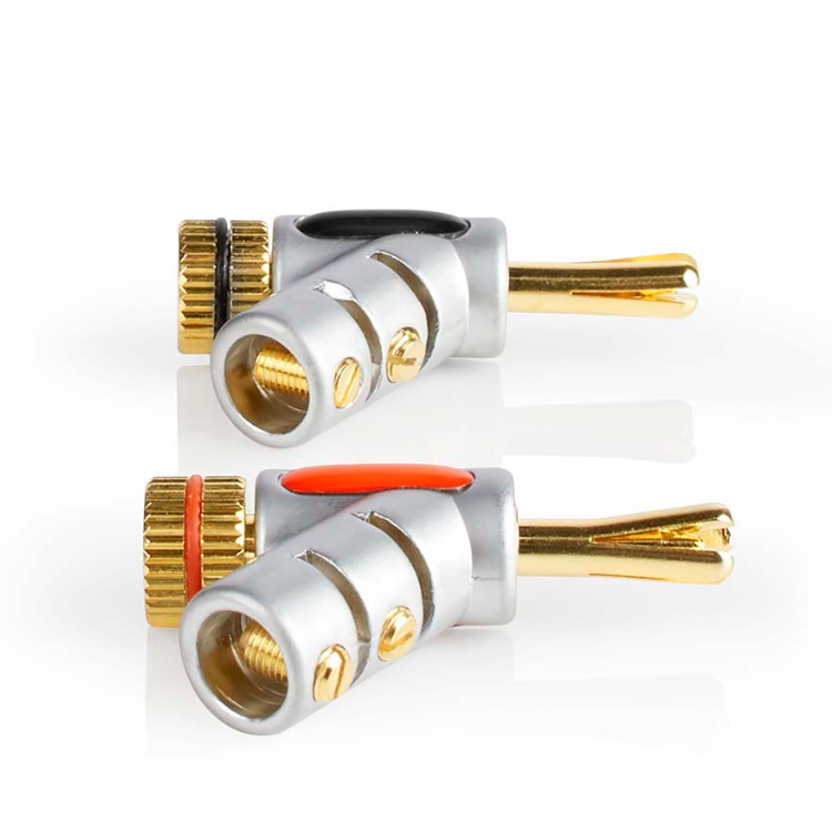 Bananenstecker-Set - Nedis