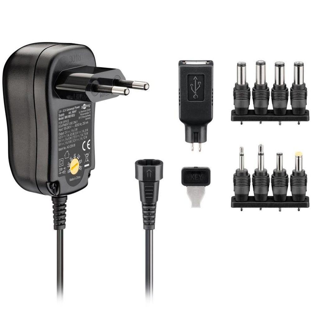 Universeller AC/DC-Adapter - Goobay