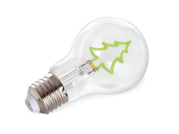 DECO BULB - LED-Lampe - Filament (grün) in Baumform - 220-240 V - Vellight