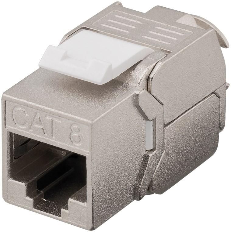 Keystone-Modul RJ45 CAT 8.1, STP, GHMT-zertifiziert - Goobay