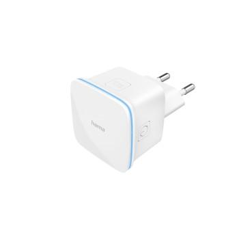 N300 WLAN-Repeater, 2,4 GHz, für Steckdose, mit LAN-Anschluss und WPS - Hama