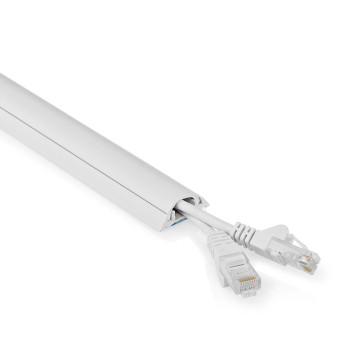 Kabelmanagement Rohr 0,50 m 1 Stück Maximale Kabelstärke: 12 mm - Nedis