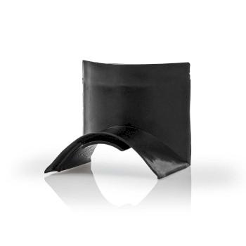 Kabelführung Rohr In der Ecke 1 Stück PVC Schwarz - Nedis