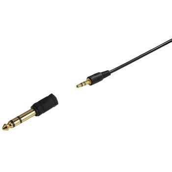 TV-Kopfhörer ShellTV, Over-Ear, einseitig, langes Kabel (6m), schwarz - Hama