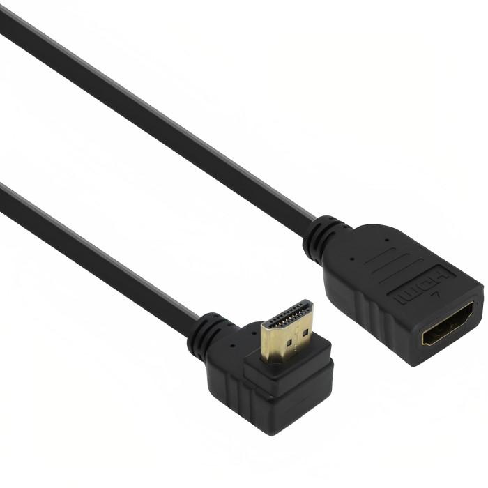 HDMI 1.4 Verlängerungskabel gewinkelt - Allteq