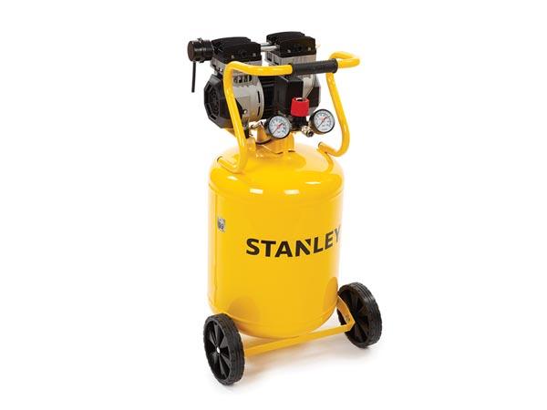 Kompressor - Ölfrei - Vertikal - Geräuscharm - 50 L / 1 PS / 8 bar - Stanley