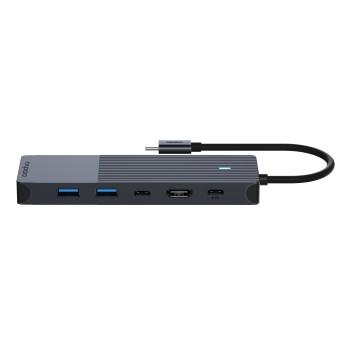USB-C Multiport Adapter, 6-in-1, grau - Rapoo
