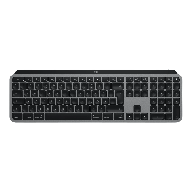 Logitech Wireless Keyboard MX Keys für MAC schwarz - Logitech