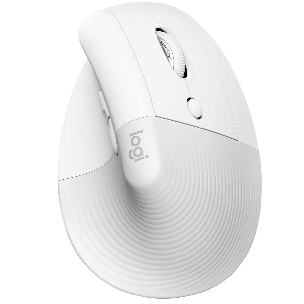 Logitech Wireless Mouse Lift right f.business Ergonomic weiß Einzelhandel - Logitech