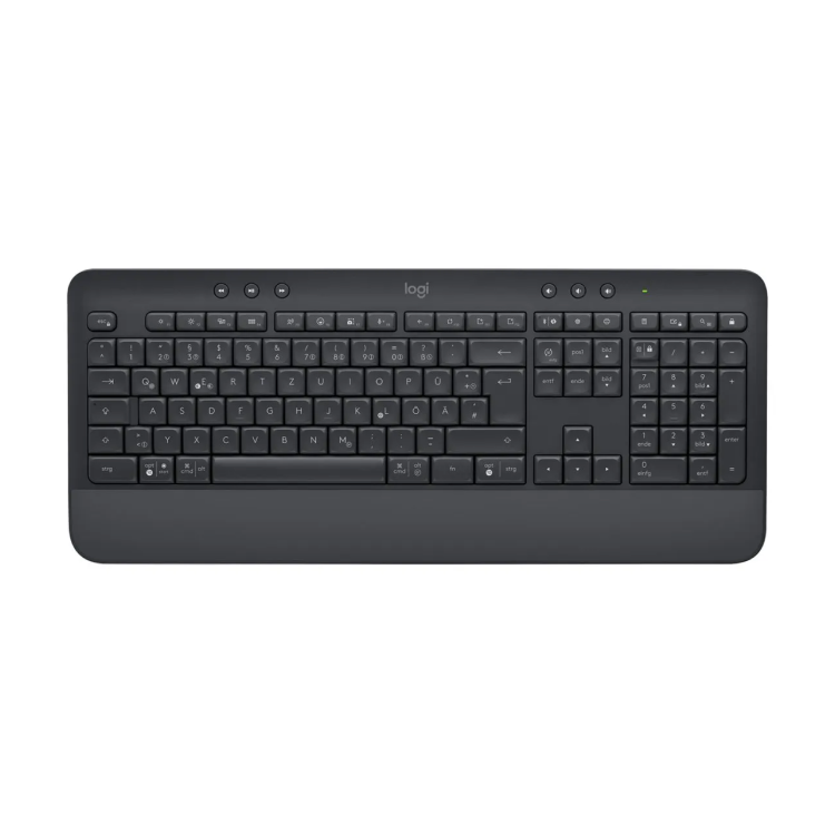 Logitech Wireless Keyboard K650 Signature schwarz Einzelhandel - Logitech