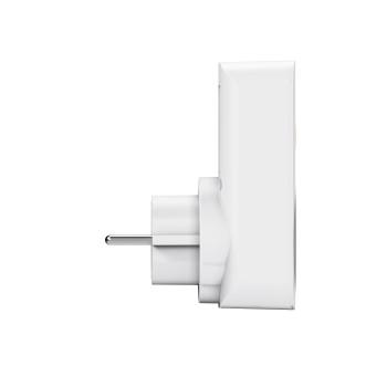 Schlanke Steckdose, 2x USB-A, WLAN, per Sprache/App bedienbar, 2300W, 10A - Hama