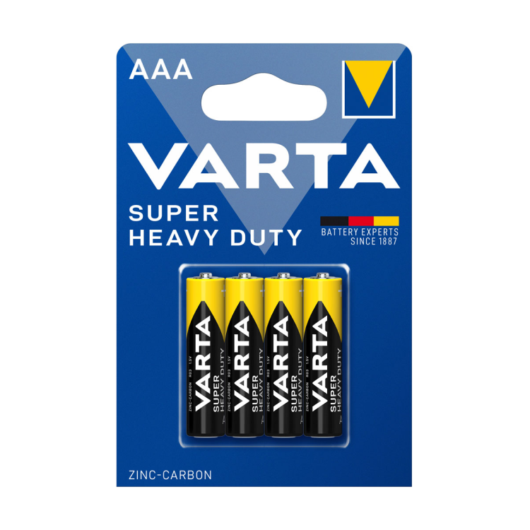 Varta Superlife / Super Heavy Duty AAA-Folie 4 - Varta