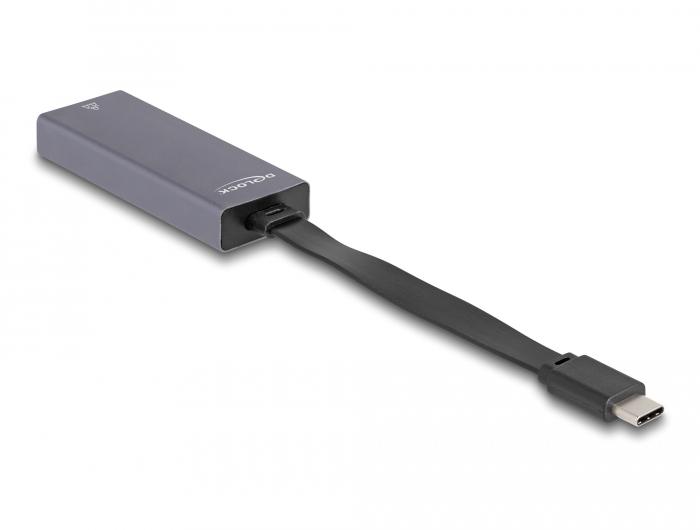 Delock USB Type-C™-Adapter auf 2,5 Gigabit LAN slim