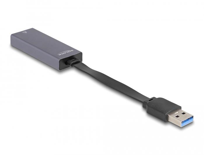 Delock USB Type-A-Adapter auf 2,5 Gigabit LAN slim