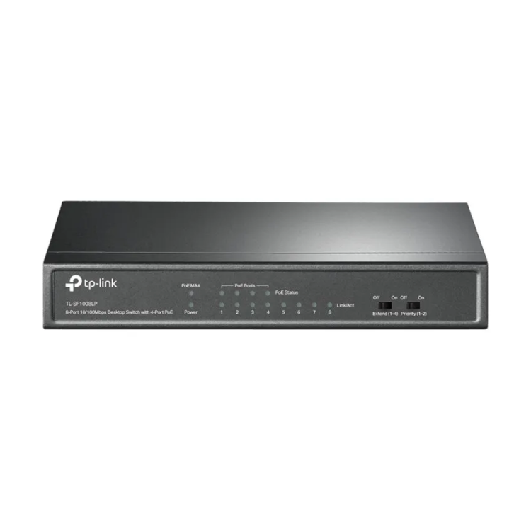 Switch TP-Link 8x FE TL-SF1008LP (davon 4PoE+) - TP-Link