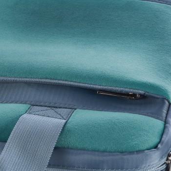 Laptop-Tas Velvet, von 34 - 36 cm (13,3 - 14,1), petrol - Hama
