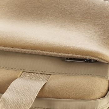 Laptop-Tas Velvet, von 34 - 36 cm (13,3 - 14,1), sand - Hama