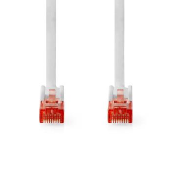 CAT6 Netzwerkkabel RJ45 Male RJ45 Male U/UTP 3,00 m Rund PVC - Nedis