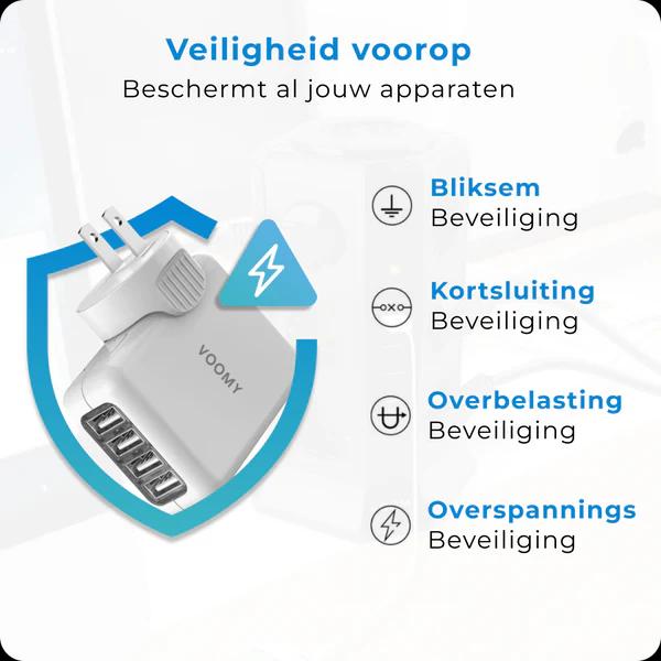 Weltweit-Stecker modular - 170 Länder