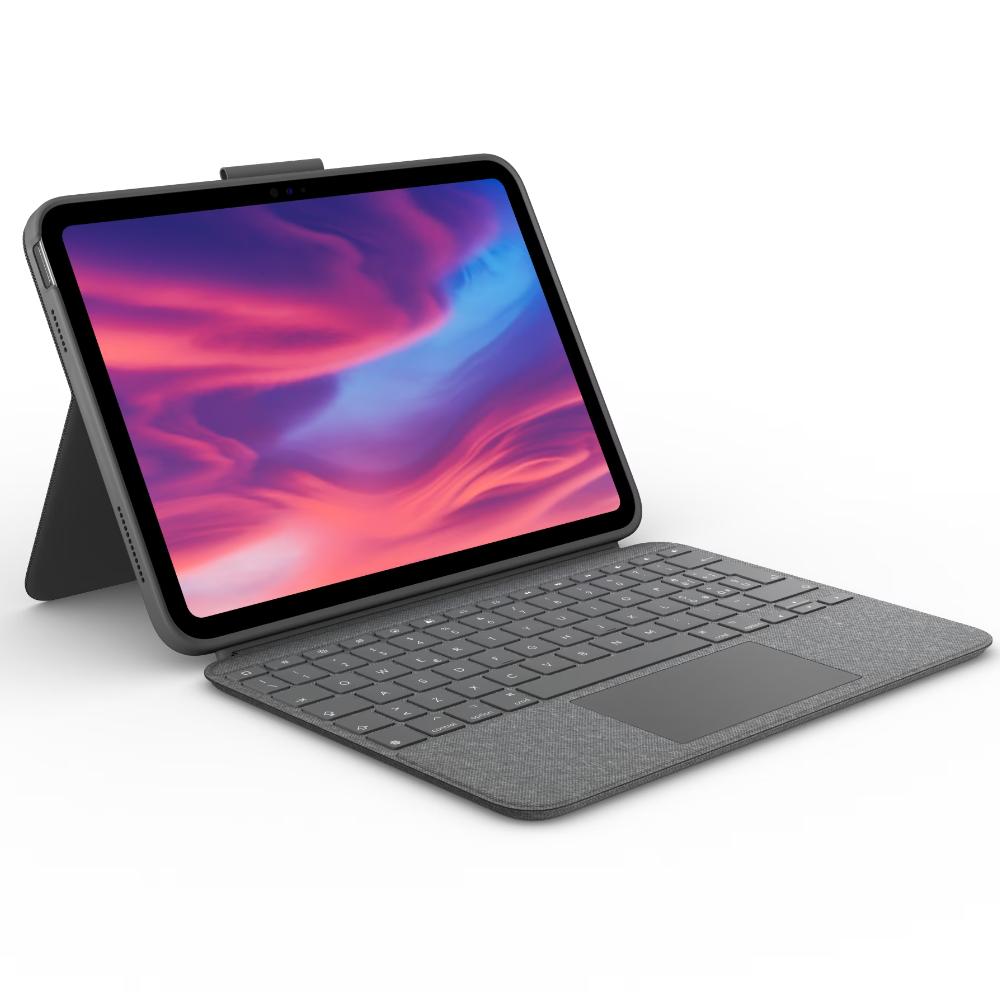 Logitech Combo Touch - Tastatur und Folie - Logitech