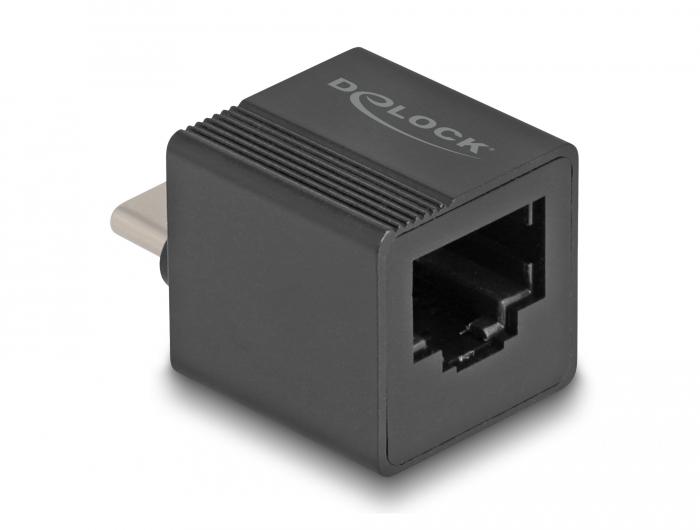 Delock USB Type-C™-Adapter auf Gigabit LAN mini