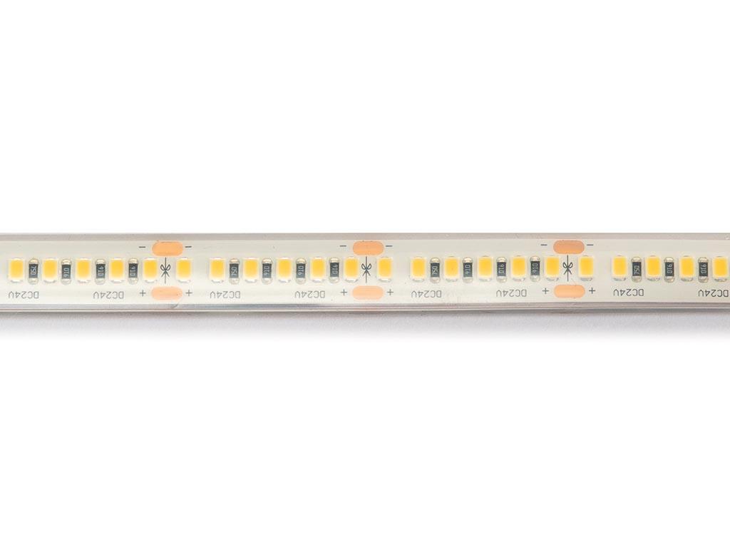 Flexibler LED-Streifen - weiß 4000K - 180 LEDs/m - 5 m - 24 V - IP68 - CRI90 - EtiamPro